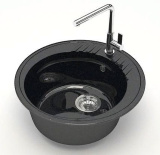 Кух.мойка Granit MARRBAXX глянц Лексия Z6Q4 (черный)
